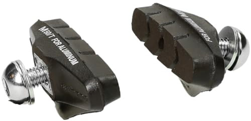 SHIMANO M50T Bremsschuhe, Schwarz, 60 mm, durchsichtig