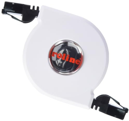 ROLINE Cavo di rete UTP RJ45 con avvolgimento automatico 2m