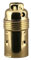 SES E14 Lamp Holder 10mm Entry Small Edison Screw Earthed Plain Skirt Cord Grip