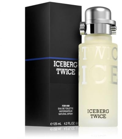 Iceberg Twice Eau de Toilette Spray for Men 4.2 fl oz by Iceberg
