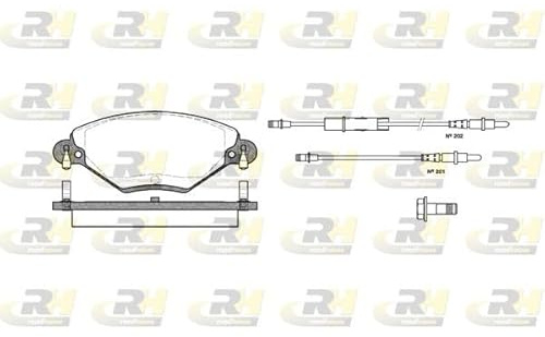 Roadhouse 2828.04-Set Bremsbeläge