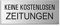 Keine kostenlosen Zeitungen Schild 60x25 mm vollflächig selbstklebend Aluminium Edelstahoptik Nr.29021-S