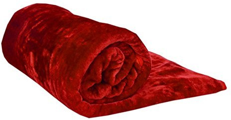 Papa Jones Ltd Soft Warm Faux Fur Throw Sofa Bed Blanket, Fluffy Reversible Blankets, Pure Polyester Lightweight And Breathable Microfiber For Bed Couch Sofa (X-Large (200cm x 240cm), Red)
