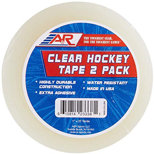 A&R Sports Transparentes Hockey-Klebeband, 2 Stück