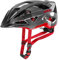 uvex active - sicherer Allround-Helm für Damen und Herren - individuelle Größenanpassung - erweiterbar mit LED-Licht - anthracite-red - 56-60 cm