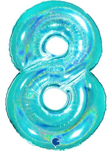 Grabo 171TI-P Nummer 1 Superloon Einzelpack, Länge 101 cm, Farbe-Tiffany, One Size (Türkis, 8)