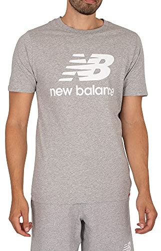 New Balance Herren Lifestyle Tshirt, grau, S