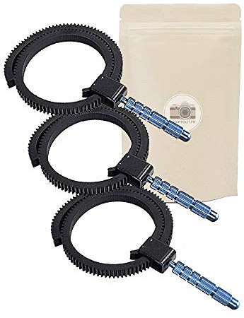 X3 SIGA el Enfoque para el Anillo de Goma con inclinación con inclinación DSLR de Lentes Compatible con el Anillo de Goma con inclinación con inclinación Adaptable Todas Las Marcas