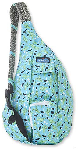 KAVU Original Rope Bag Umhängetasche aus Baumwolle – Kaktus Konfetti