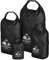 Outdoor Panda Dry Bag Set| wasserdichter Seesack für Kajak, Kanu, Boot, Strand, Angeln, Rafting, Surfen, Fahrrad, Wandern, Outdoor, Camping | Schwarz | Set (inkl. 2L, 5L, 10L & 15L)