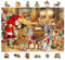 Wooden.City Hochwertiges Holzpuzzle Santa's Workshop – 500 Teile, 50 einzigartige weihnachtliche Figuren, hergestellt in EU festliches Vergnügen für die ganze Familie