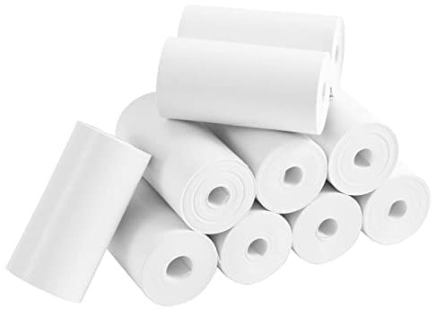 Dayaoncy 10 Rolls Print Paper for Kids Instant Print Camera, Premium Photo Printer Thermal Paper, 2.2in × 25ft, 750 Sheets, 57mm x 7.62m