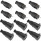 Schutzkontakt-Stecker & Schutzkontakt-Gummikupplung, ohne Kabel, nd langlebig Kann für 0.5-3cm² Kabel，IP44 230V，16A，Schukostecker und Schukokupplung ，12pack