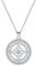 Hifeeled Keltischer Knoten Kette Damen 925 Sterling Silber Anhänger Halskette mit Hypoallergen Verstellbar Ketten |45cm+5| Original für Frauen Schmuck Geschenk
