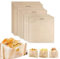 Toaster Bag Toaster Bags Pack of 10 Reusable Toaster Bags Washable Toaster Bags for Toast Grill Toaster Sandwich Panini Snacks Microwave 3 Sizes