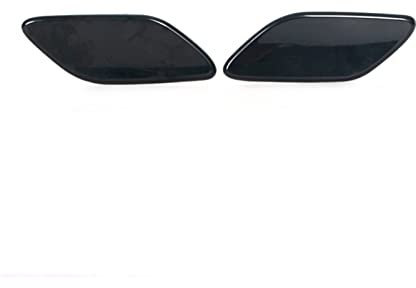 SORTZ 2 STÜCKE Kompatibel mit Subaru Impreza WRX STI 2008–2011 Frontstoßstange Scheinwerfer Scheinwerferwaschanlage Sprühstrahl Düse Pumpe Abdeckkappe Deckel unlackiert