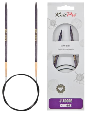 KnitPro J’adore Cubics Rundstricknadeln 16 (40cm) | 5,5mm