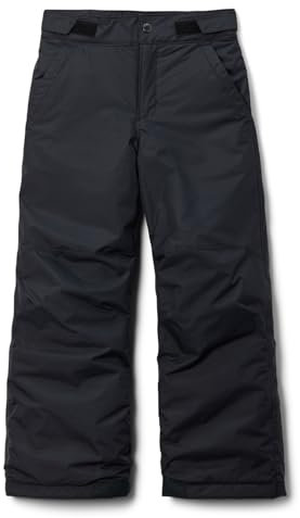 Columbia Ice Slope Pant, Pantalón De Esquí para Niños, Black, Talla XS