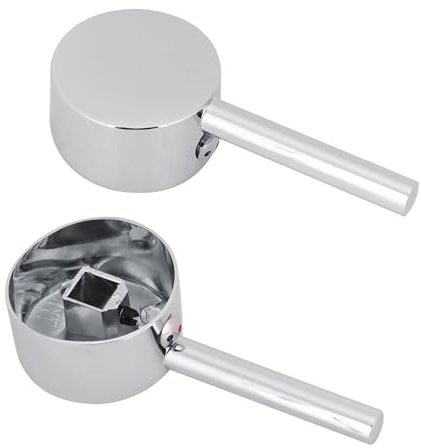 OUCRIY Wasserhahn-Griff aus Zinklegierung, 45 mm, Ventilkern, für Waschbecken, Wasserhahn