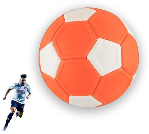 Fußball Curve Ball,Eva-Gummi Curve Ball Curveball Fussball Größe 5 Fussball Professioneller Größe Fußball für Kinder Training Indoor Outdoor