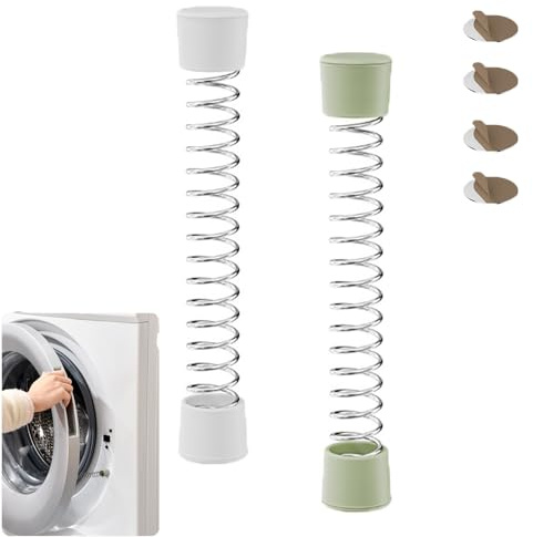 UtySty 2 Stück Frontlader-Unterlegscheibe, Türstütze, Feder, magnetische Waschmaschinentürhalter, Keeper Stopper für Frontlader-Waschmaschinen, kompakte Wäschetrockner, Einzeleinheit, hält Tür offen