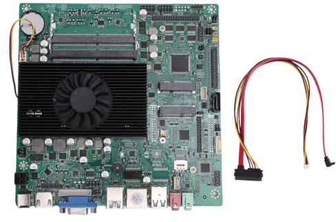 Plyisty Industrielles NAS-Motherboard, 4 Kerne, 4 Threads, I5 6200U-Prozessor, DDR4-Dual-Channel-Gigabit-Ethernet-Karte, mit UHD-Grafikkarte und Dual-4K-Display