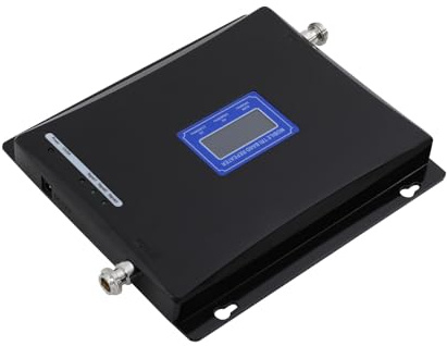 Handy Signalverstärker Tri-Band 4G 3G GSM Verstärker für Zuhause Büro | LCD-Anzeige und flexible Kabel für einfache Installation – beseitigt zuverlässig Signalabbrüche