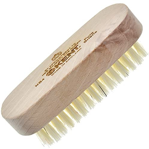 Kent Brushes Natural White Bristle Nail Brush