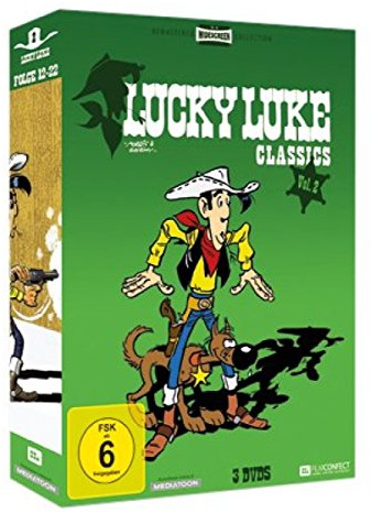 Lucky Luke Classics Vol.2 - Remastered Widescreen Collection mit exkl. Comic im Pocket-Size-Format (3 DVD Box) [Exklusiv bei Amazon]