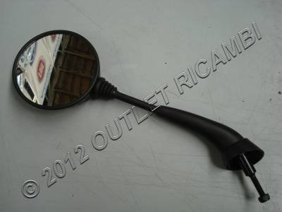 Piaggio Mirror, Left, Black for Liberty Ptt, 583031