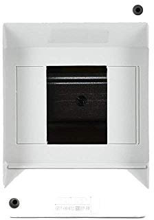 Gewiss GW40023, 4 Module Central Unit, Plastic, Wall Mounting, 130 mm x 90 mm x 85 mm, Grey (RAL 7035), IP40, 125.0 Amps, ebodye Material, Gewiss Brand