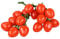 Deko Cherry Tomaten im Bund Kunstobst Kunstgemüse Künstliches Obst Gemüse Dekoration, Realistische Kirschtomaten Faux (Rot)