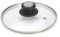 DE BUYER -4112.18 -couvercle verre bouton bak./inox ø 18cm
