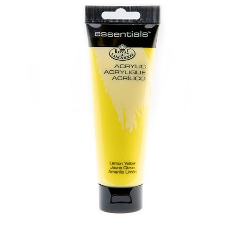 Royal & Langnickel 120ml Acrylic Paint Tube - Lemon Yellow Cadmium