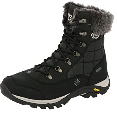 Brütting Himalaya Damen Schneestiefel, Schwarz, 40 EU