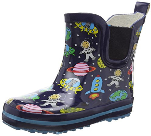 Beck Jungen Space Gummistiefel, Blau, 30 EU