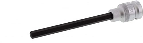 JMP Schraubendreher-Einsatz Innensechskant 1/2Zoll 8mm Länge 140mm schwarz 40439