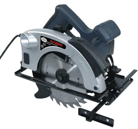 Scie circulaire avec pointeur laser 1200w