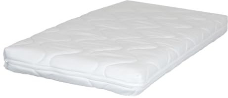 MamaLoes Iris, Babywiegematratze/Matratze für Babywiege, ÖKO-TEX® zertifiziert, 100% schadstofffrei, 40x80x7 cm