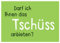 3er-Pack: Postkarte A6 +++ LUSTIG von modern times +++ DAS TSCHÜSS ANBIETEN +++ ECKI DESIGN