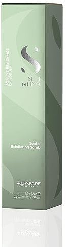 Alfaparf Milano | Semi di Lino Scalp | Gentle Exfoliating Scrub - Scrub esfoliante per cute con problemi di forfora, 150ml