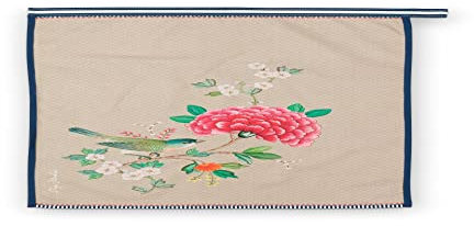 Pip Studio Geschirrhandtuch Blushing Birds | Khaki - 50 x 70 cm