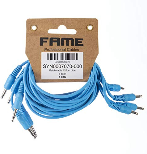 MUSIC STORE, 120cm Patchkabel, Hochwertiges Eurorack, für Musikinstrumente