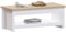 Vida Designs Arlington Coffee Table 1 Shelf Storage MDF Living Room Modern Furniture (White)