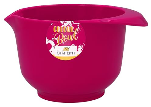 Birkmann, Colour Bowls Rühr- und Servierschüssel, Granita, 0,75 Liter, Melamin, kratzfest, standfest, nachhaltig, 708914