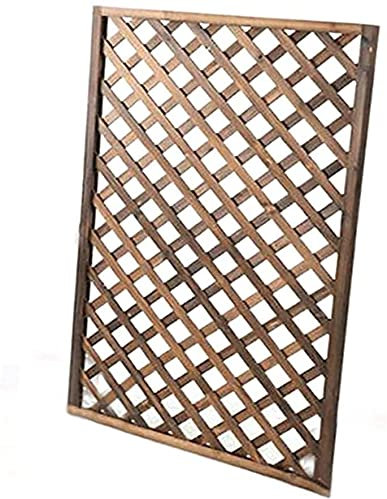 GCSQF Garten Zaun Rasenkante Palisade Rustikales Holzgitter Rechteckiges Wand-Design-Gartengitter-Zaun-Pflanzen-Sieb 210514