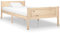 vidaXL Kiefernholz Massivholzbett Bettgestell Holzbett Futonbett Bett Einzelbett Bettrahmen mit Lattenrost Schlafzimmerbett 100x200cm
