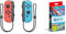 Nintendo Joy-Con 2er-Set Neon-Rot/Neon-Blau + Nintendo Switch Sports (inkl. Beingurt) - [Nintendo Switch]