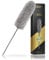 ALX Plumeau lavable en microfibre télescopique extensible jusqu'à 260 cm Nettoyage élégant pour une maison impeccable (gris)