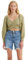 Levi's Damen Devin Bluse, Zelda Plaid Weeping Willow, Grün, M